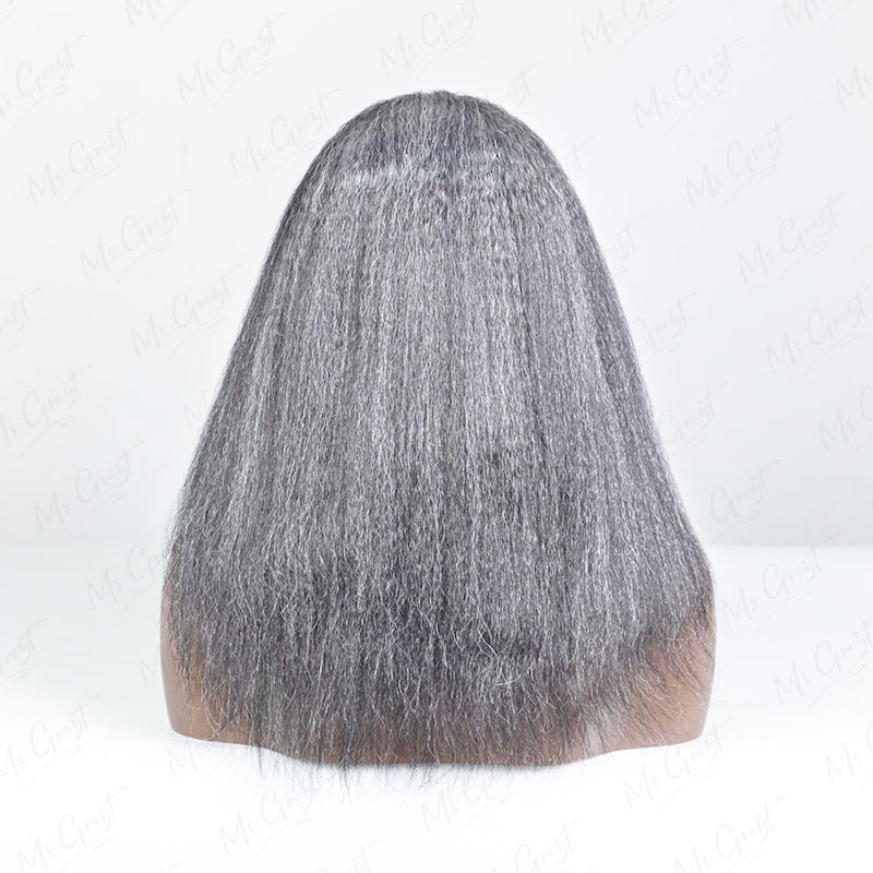 #60 Kinky Blow out Human Hair V-Part Wig™️-GVPW007