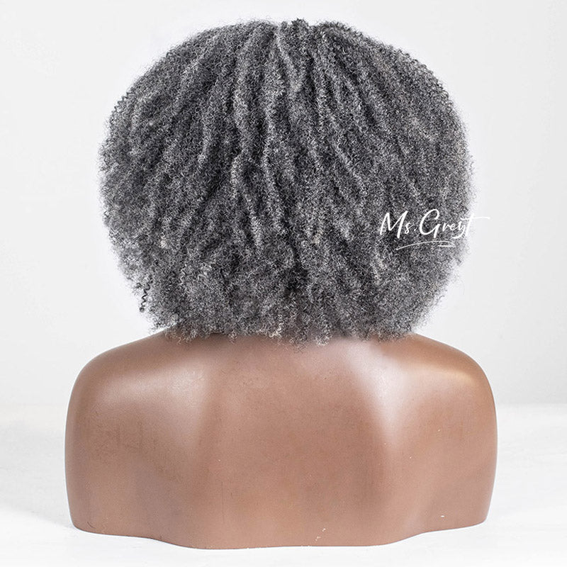 #51 Kinky Human Hair V-Part Wig™️-GVPW0017