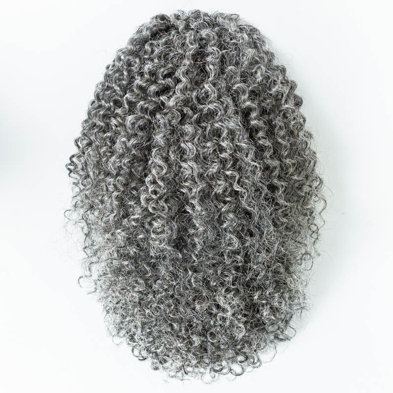 #51 Curly Human Hair Drawstring Ponytail - MK-79