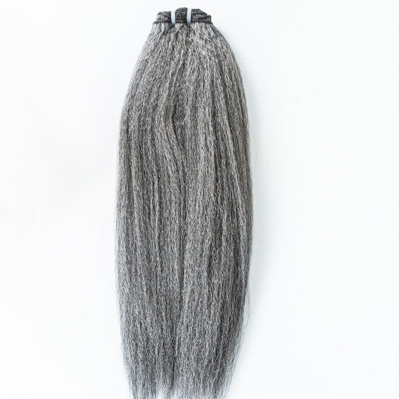 #51 Kinky Blow-out Weft Human Hair Extensions - MK-81