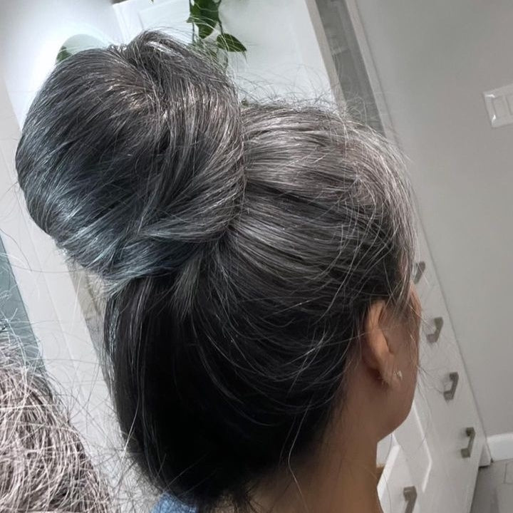 #51 silky Human Hair Drawstring Ponytail™️-GPONT003