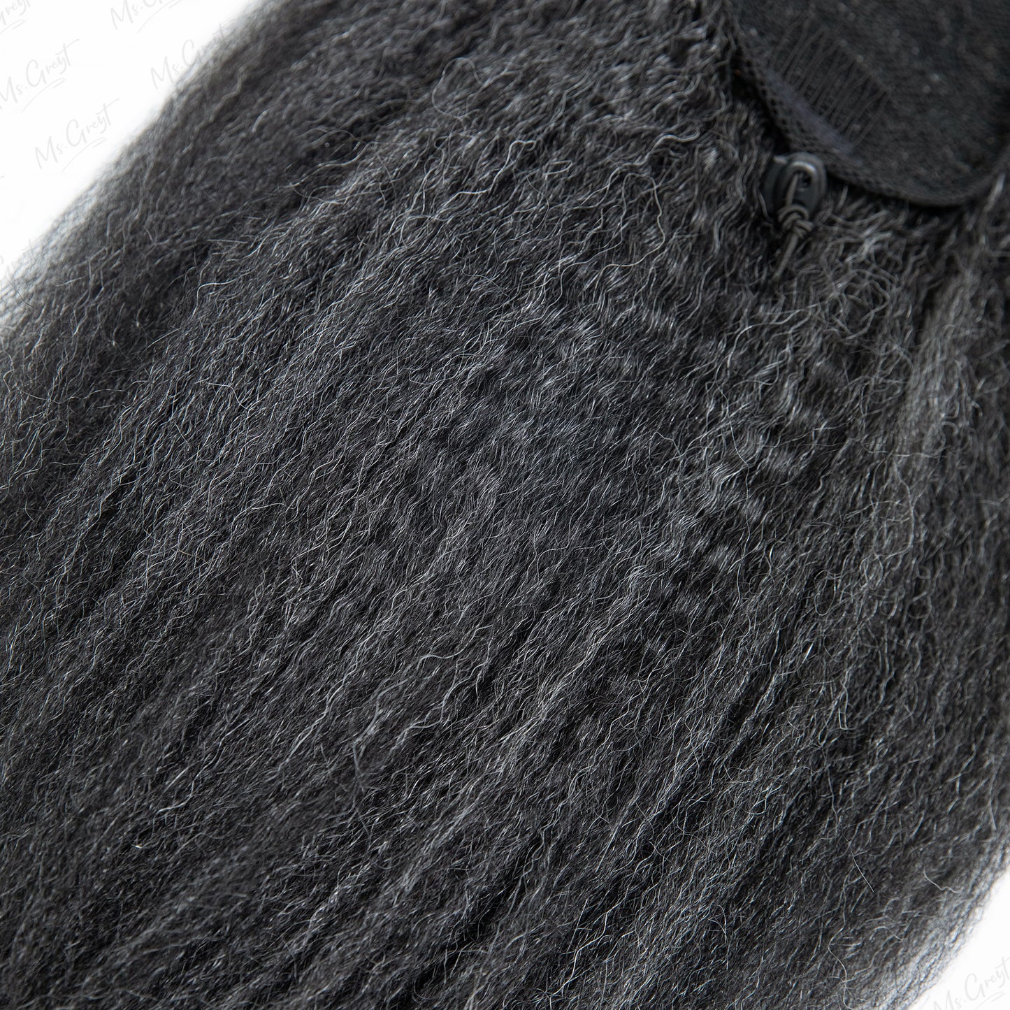 #34 kinky blow out Human Hair Drawstring Ponytail™️-GPONT003