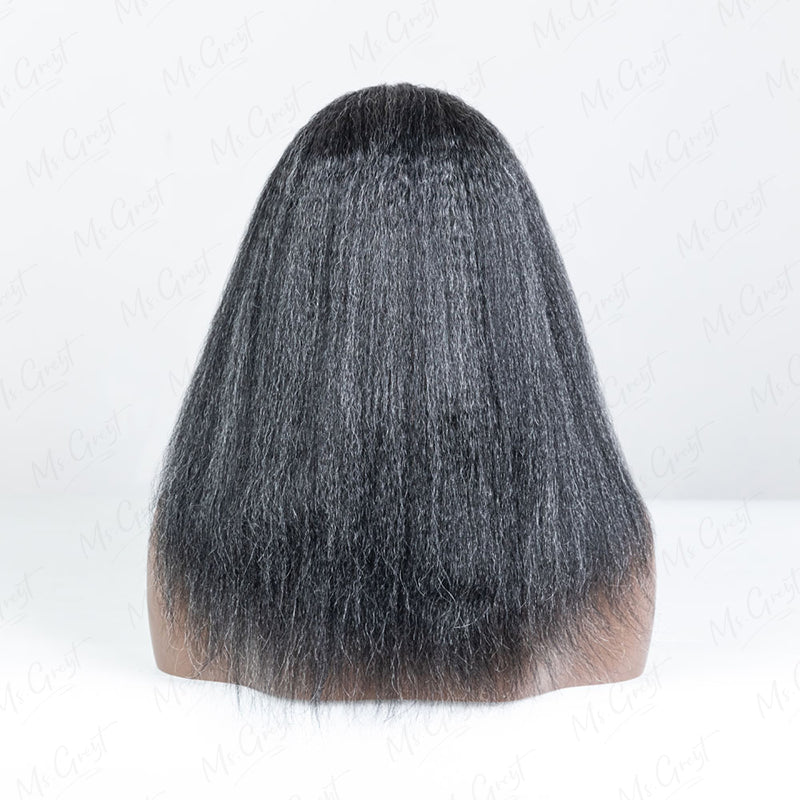 #34 Kinky Blow out Human Hair V-Part Wig™️-GVPW005