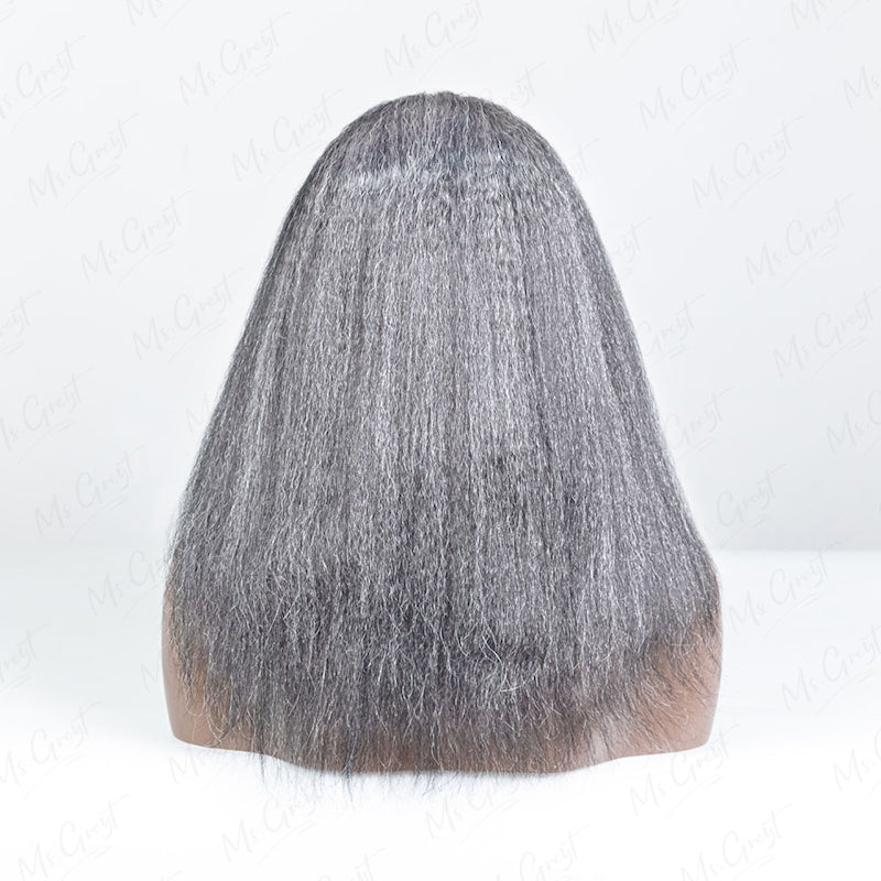 #60 Kinky Blow out Human Hair V-Part Wig™️-GVPW007