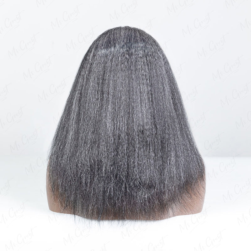 #51 Kinky Blow out Human Hair V-Part Wig™️-GVPW009