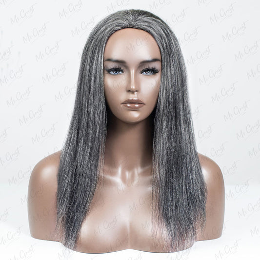 #44 Yaki Human Hair 3 In 1 Half Wig™️-GHAW011