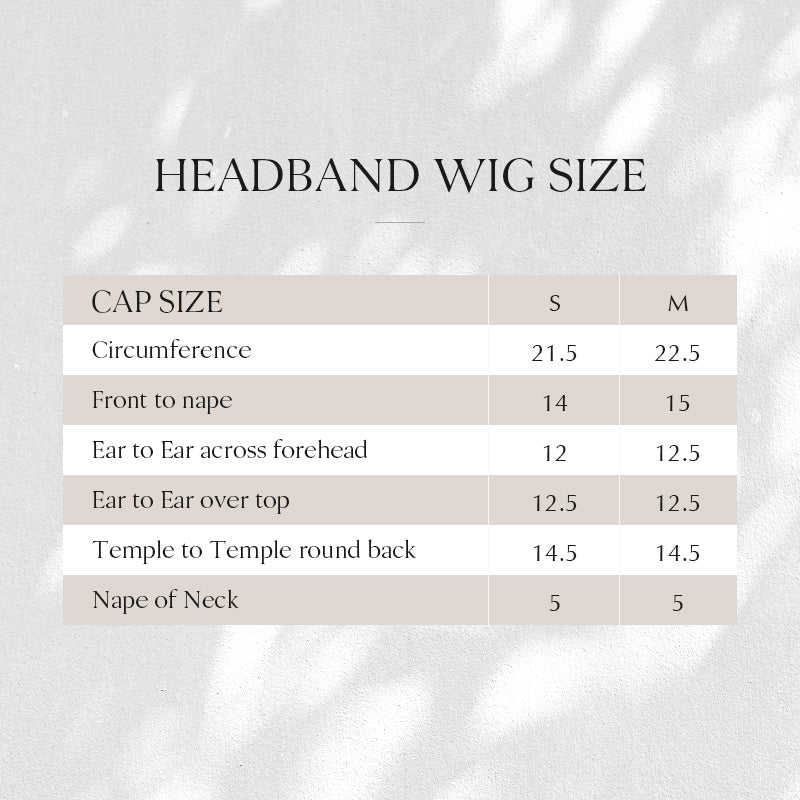 #51 Grey Silky Human Hair Headband Wig™️- GHBW005