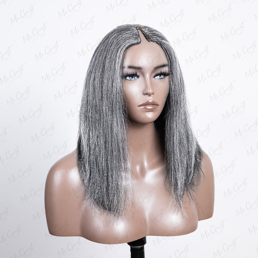 #44 Yaki Human Hair V-Part Wig™️-GVPW008