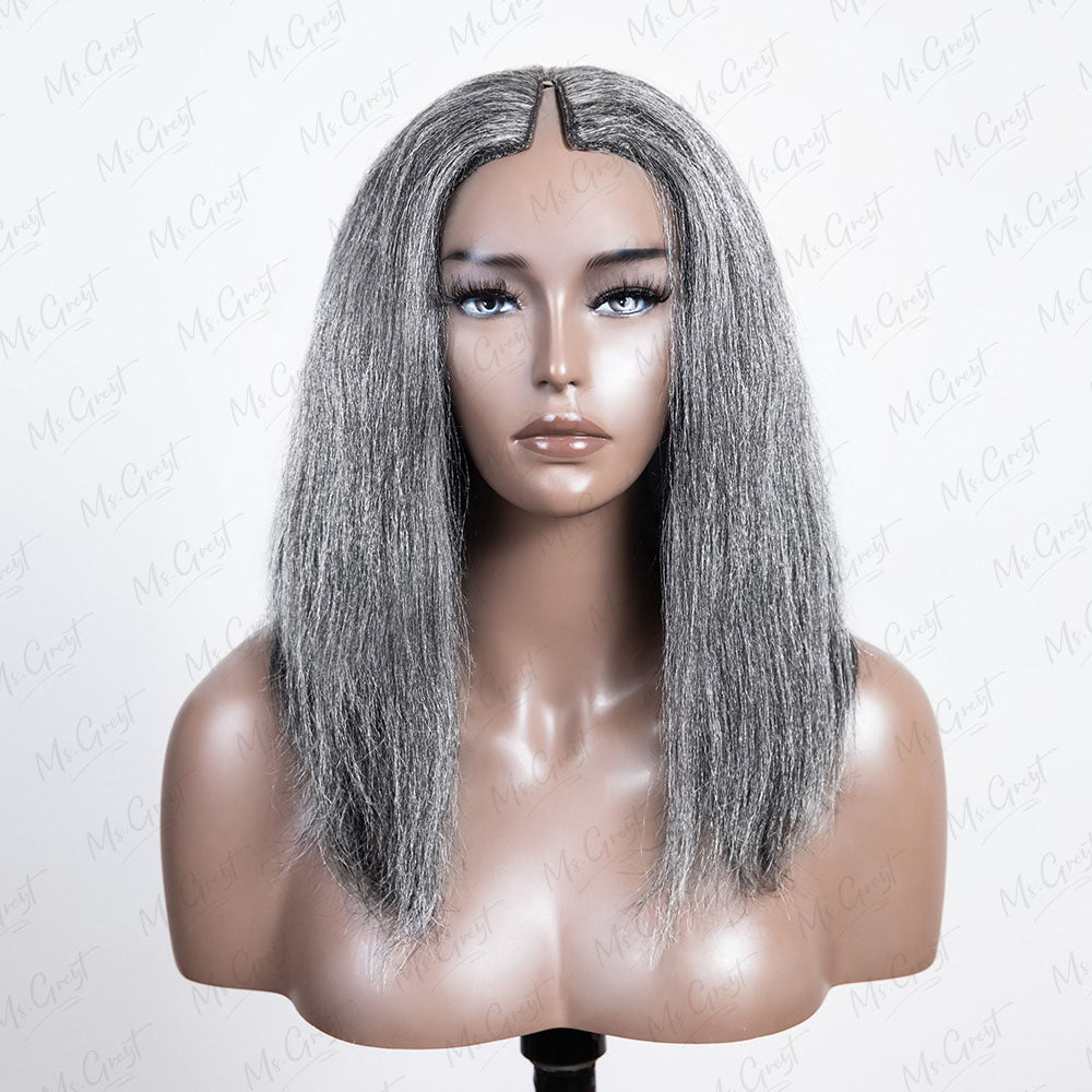 #44 Yaki Human Hair V-Part Wig™️-GVPW008