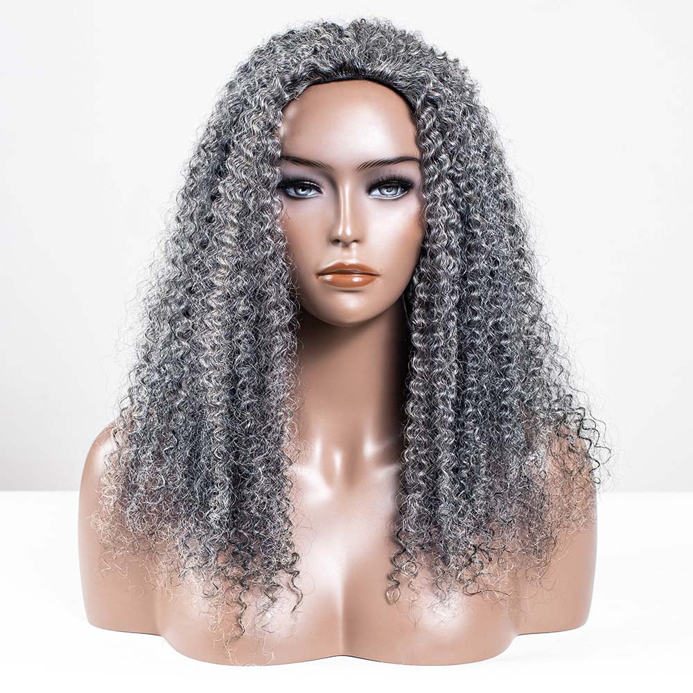 #51 Curly Human Hair Half 3 In 1 Wig™️-GHAW018