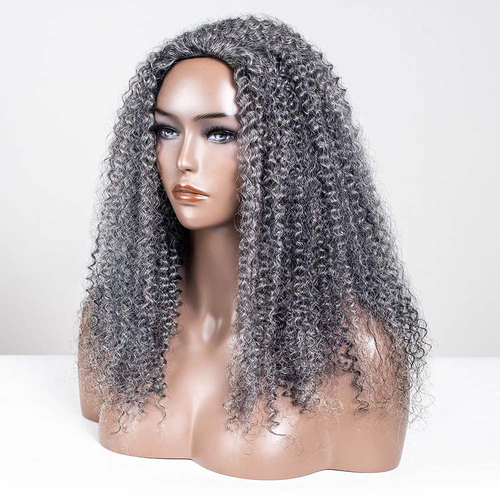 #51 Curly Human Hair Half 3 In 1 Wig™️-GHAW018