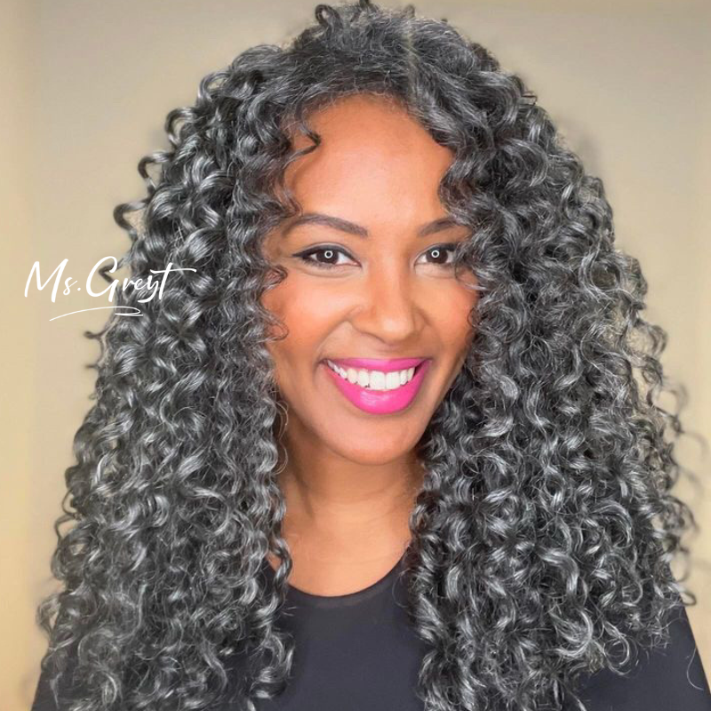 #51 Burmese Curly Human Hair V-Part Wig™️-GVPW0012