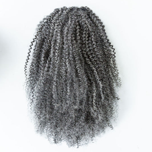 #44 Coily Human Hair Drawstring Ponytail - MK-78
