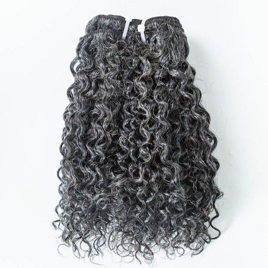 #44 Curly Clip Ins Human Hair Extensions - MK-82