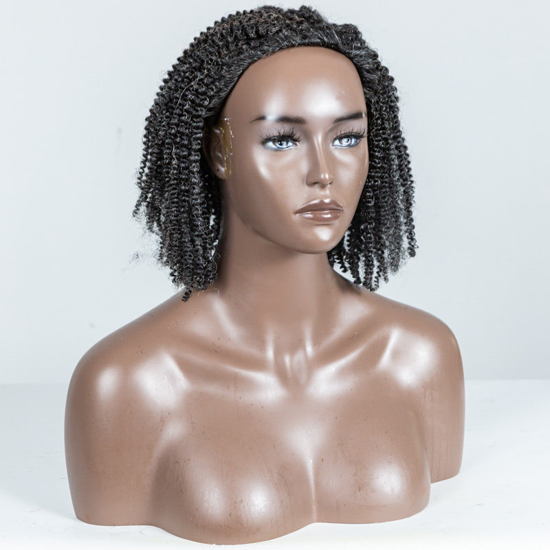 #34 Coily 3 IN 1 Half Wig - MS-91