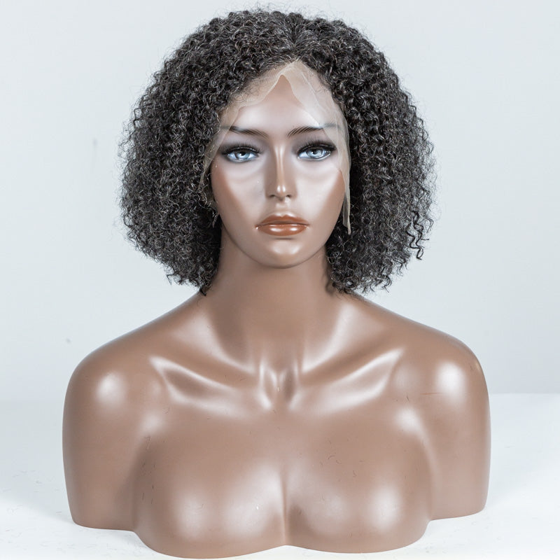 #34 Curly Lace Closure Wig(4"*4") - MS-92