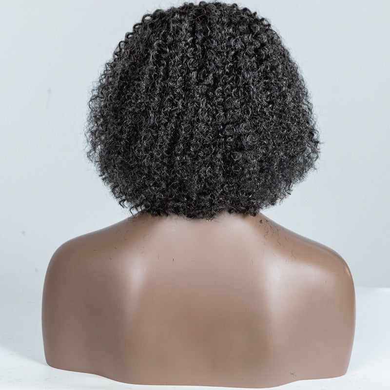 #34 Curly Lace Closure Wig(4"*4") - MS-92