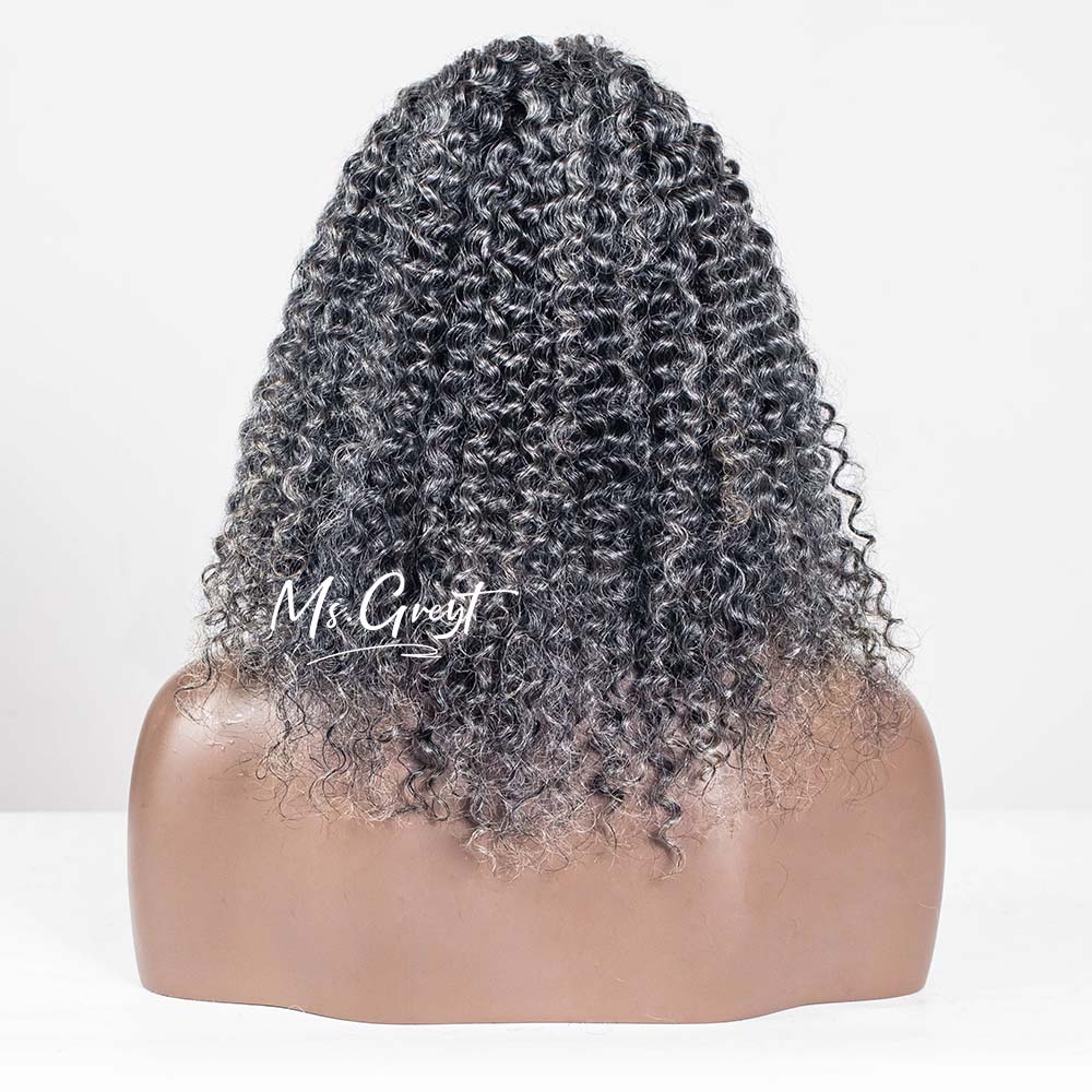 #51 Burmese Curly Human Hair Half 3 In 1 Wig™️-GHAW021