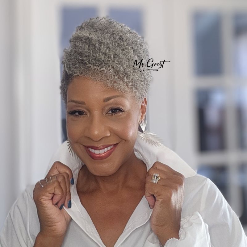 Grey Hair Topper