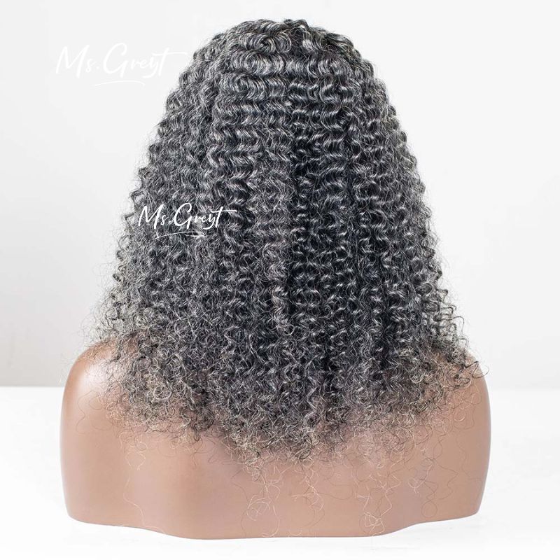 #44 Burmese Curly Human Hair V-Part Wig™️-GVPW0014