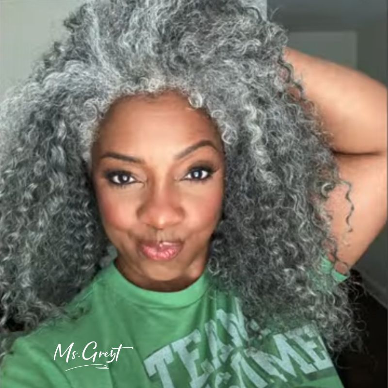 #51 Burmese Curly Human Hair Half 3 In 1 Wig™️-GHAW021