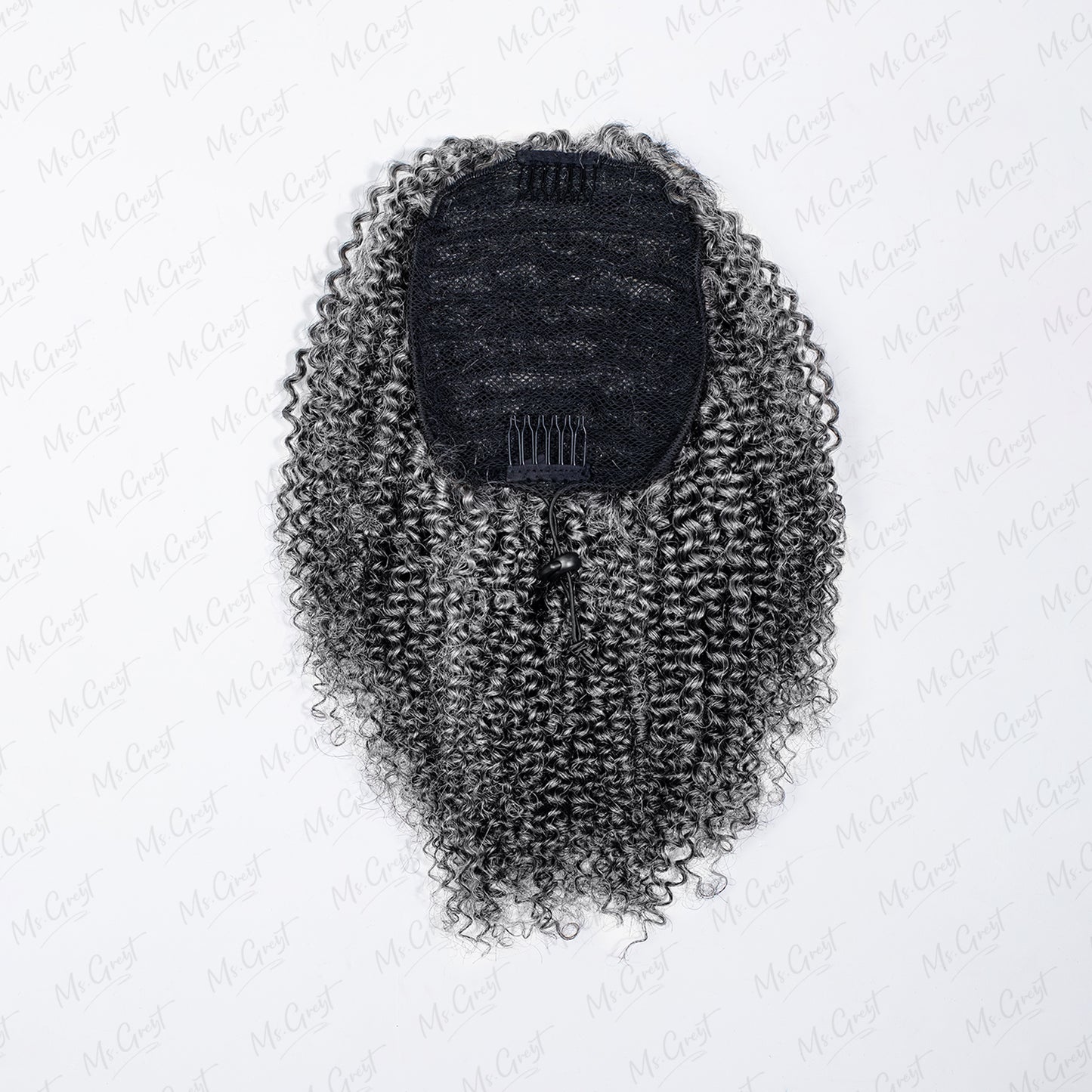 #34 Coily Human Hair Drawstring Ponytail-GPONT001 – msgreyt