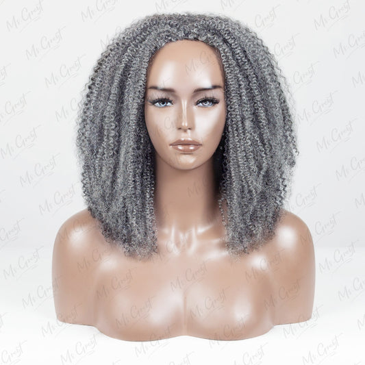 #51 Coily Human Hair 3 In 1 Half Wig™️-GHAW15